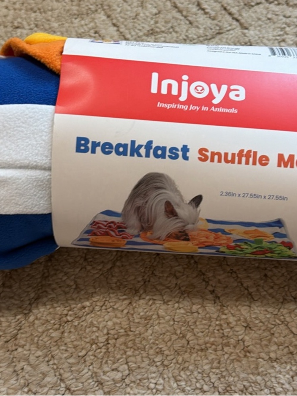 Breakfast Snuffle Mat - Blue & White